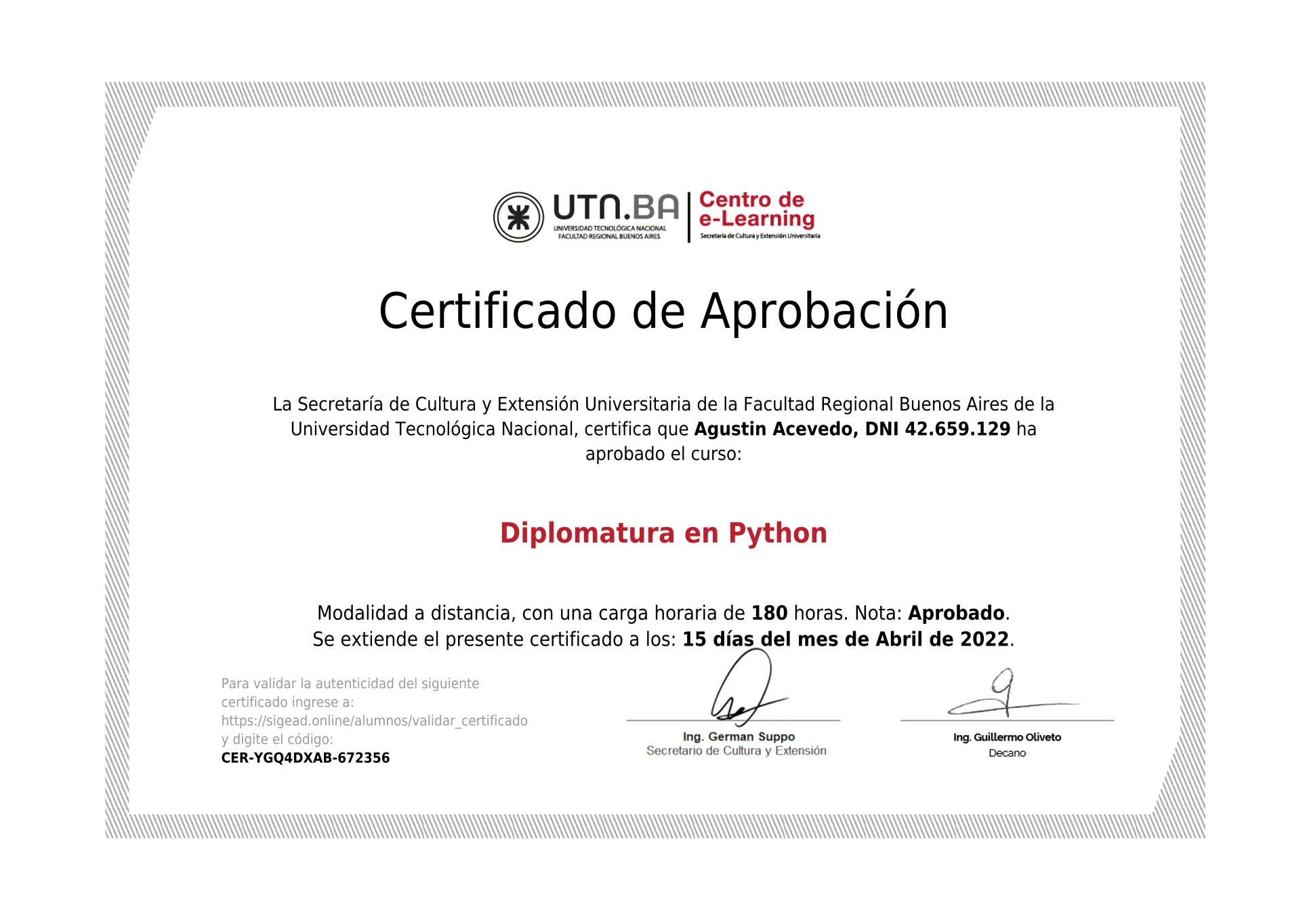 Diplomatura Python